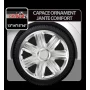 Capace roti auto Comfort 4buc - Argintiu - 13&#039;&#039;