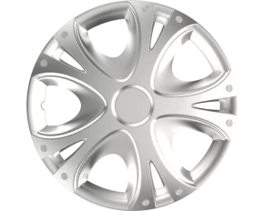 Wheel covers Dynamic 4pcs - Silver - 14&#039;&#039;