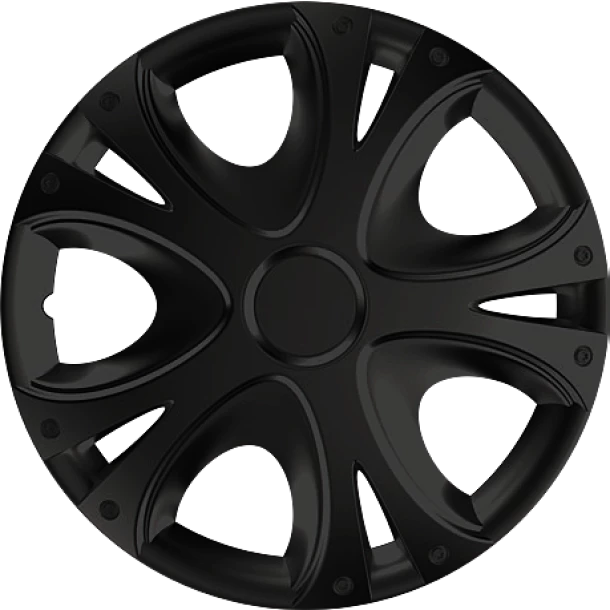 Wheel covers Dynamic BL 4pcs - Black - 15'' - Resealed
