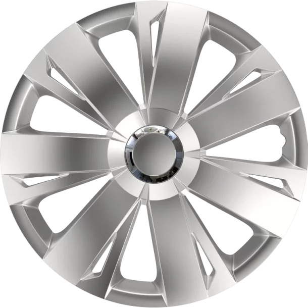 Wheel covers Energy RC 4pcs - Silver - 14&#039;&#039;