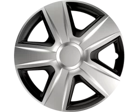 Wheel covers Esprit BC 4pcs - Silver/Black - 14&#039;&#039;