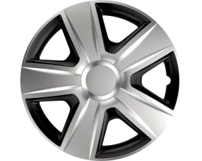 Wheel covers Esprit BC 4pcs - Silver/Black - 15&#039;&#039;