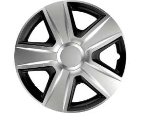 Wheel covers Esprit BC 4pcs - Silver/Black - 15'' - Resealed