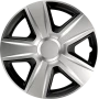 Wheel covers Esprit BC 4pcs - Silver/Black - 15'' - Resealed