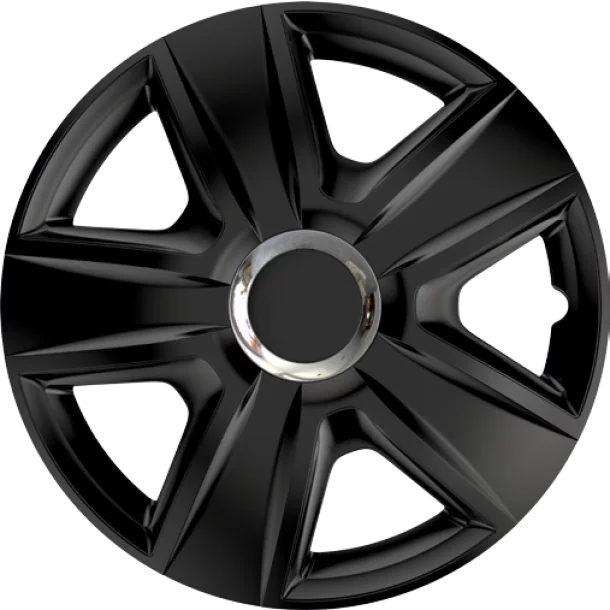 Wheel covers Esprit RC BL 4pcs - Black - 15&#039;&#039;