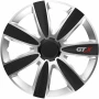Wheel covers GTX Carbon SB 4pcs - Silver/Black - 14'' - Resealed