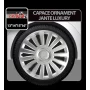 Capace roti auto Luxury 4buc - Argintiu - 14&#039;&#039;