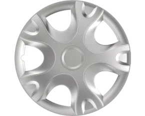 Wheel covers Real 4pcs - Silver - 15&#039;&#039;