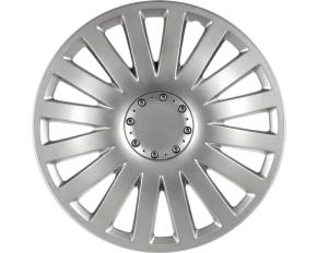 Capace roti auto Smart 4buc - Argintiu - 14'' - Resigilat