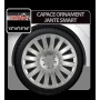 Capace roti auto Smart 4buc - Argintiu - 14'' - Resigilat