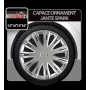 Capace roti auto Spark 4buc - Argintiu - 15&#039;&#039;