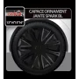 Wheel covers Spark BL 4pcs - Black - 13&#039;&#039; - Resealed