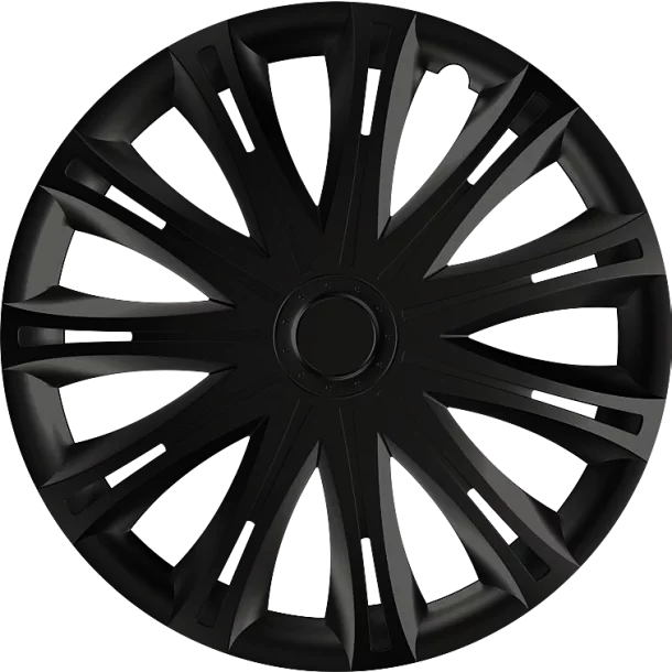 Wheel covers Spark BL 4pcs - Black - 15&#039;&#039; - Resealed