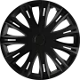 Wheel covers Spark BL 4pcs - Black - 16&#039;&#039;