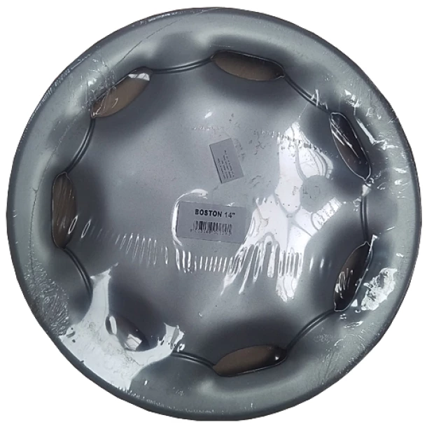 Capace roti Boston - 1buc - Argintiu - 14''