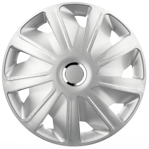 Wheel covers VAN Craft RC - 4pcs - Silver - 15&#039;&#039;