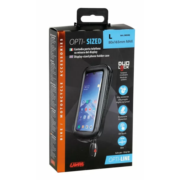 Opti Sized, universal case for smartphone - L - 80x155mm