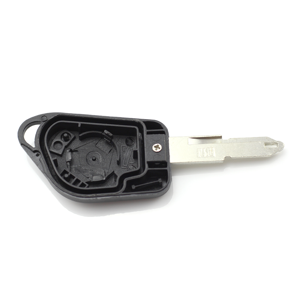 Citroen / Peugeot - Carcasa cheie cu 2 butoane si suport de baterie thumb