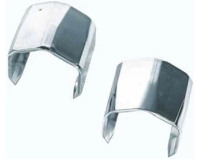 Cleme ornament capat tubulatura motor 2buc - Crom