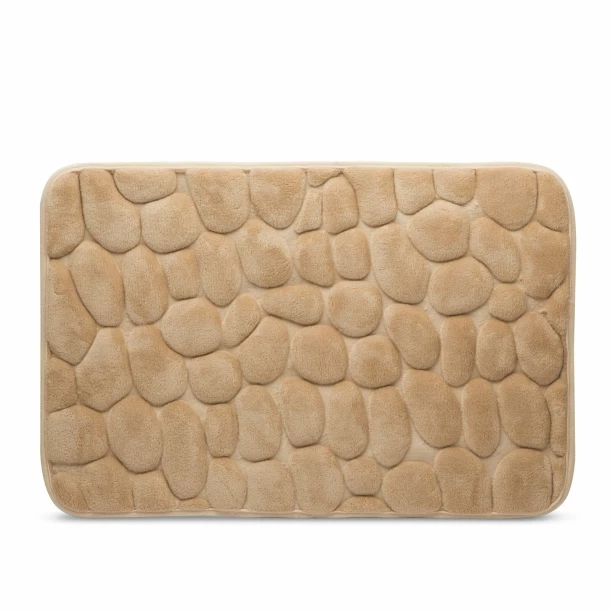 Covor de baie multistrat, 40x60 cm, Maro