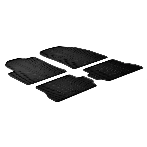 Rubber mats Ford Fiesta (11/01&gt;08/08) - Fusion (11/01&gt;)