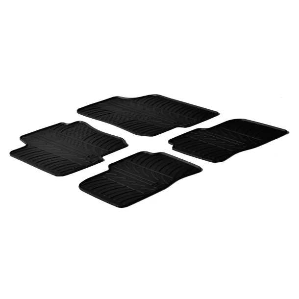 Rubber mats Hyundai i30 (02/07&gt;) - Kia Cee&#039;d (02/07&gt;)