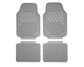 Carat, set 4 pcs universal pvc mats - Grey