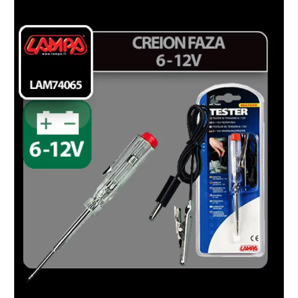 Creion faza 6-12V Lampa