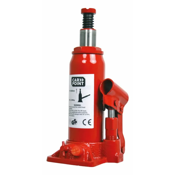 Carpoint hydraulic bottle jack - 3000 Kg - 3 To