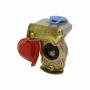 Kamar Coupling without pneumatic air valve 22mm - Female - Red