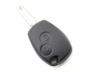 Dacia / Renault - Carcasă cheie cu 2 butoane - CARGUARD