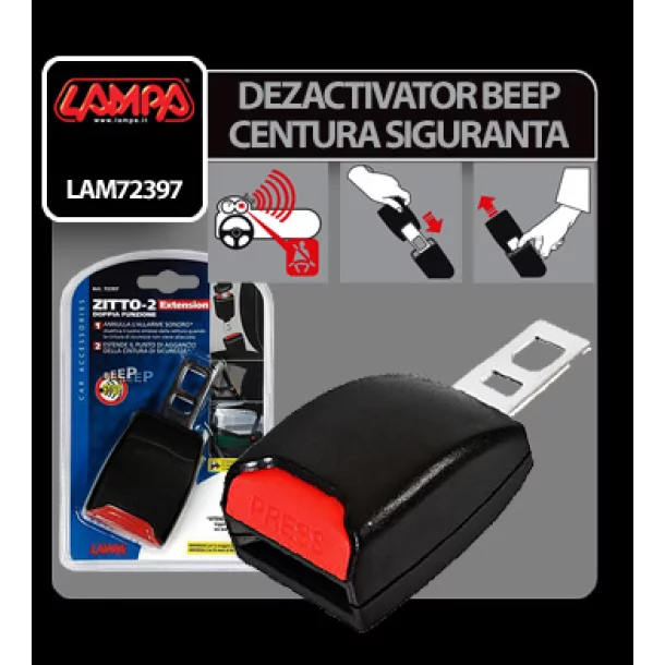 Dezactivator Beep centura siguranta Zitto-2