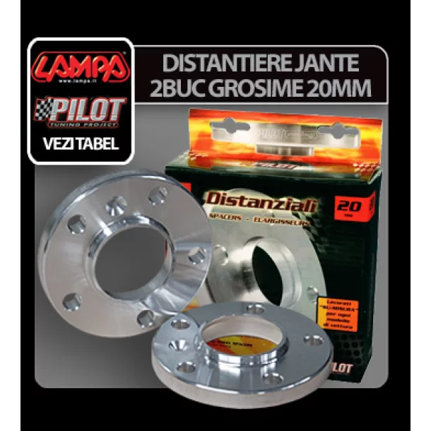 Distantiere jante 2buc 20mm - B36