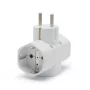 3-way &quot;T&quot; mains adaptor