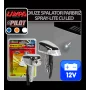 Diuze spalator parbriz Spray-Lite cu LED 12V - Alb