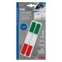 Flag-Italy, styling epoxy flag, 2 pcs - 15x138 mm