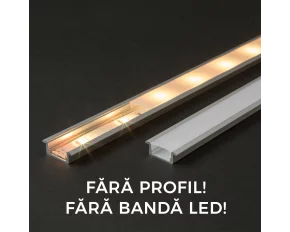 Cover for LED Aluminium Profile - Opal