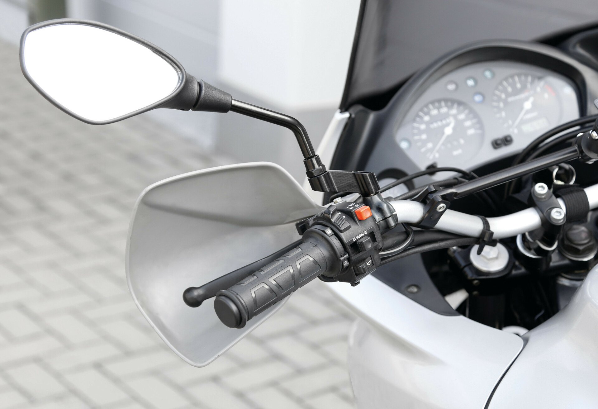 Extensie oglinda retrovizoare motocicleta - Filet M10 Stanga thumb