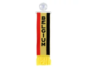 Kis zászló tapadókoronggal - Belgium