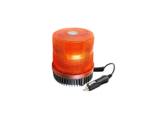 Girofar stroboscopic galben cu magnet si bec xenon 24V