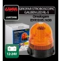 Sztroboszkópos sárga villogó LED-es 12/24V - RL-5