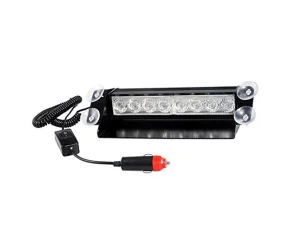 Sztroboszkópos LED-es villogó tapadókorongokkal beltéri 12V - Kék