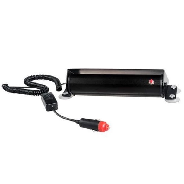 Sztroboszkópos LED-es villogó tapadókorongokkal beltéri 12V - Kék