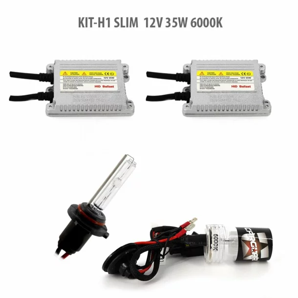 H3 SLIM  12V 35W 6000K