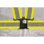 X-Belt, safety reflective cross belt - Yellow