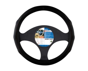 Black Grip steering wheel cover - M - Ø 37/39 cm
