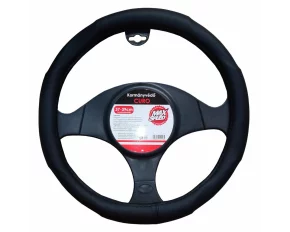 Curo steering wheel cover - M - Ø 37/39 cm - Black