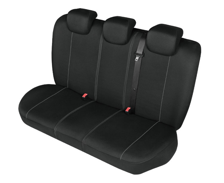 Solid Lux Super Airbag back seat covers - Size L and XL thumb