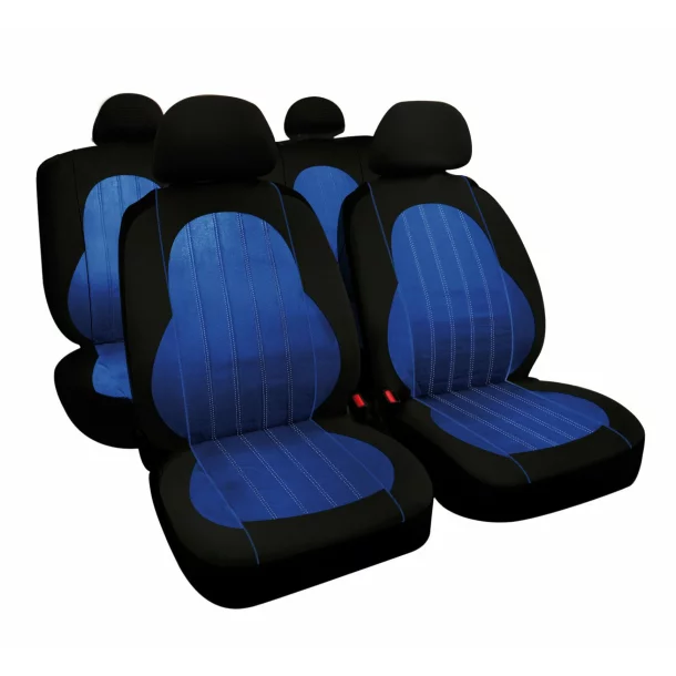 Alyssa seat covers 9pcs - Blue