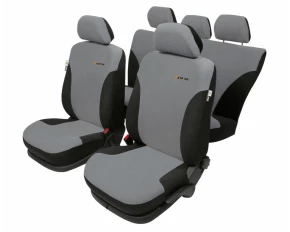 Dynamik Super AirBag L seat covers 9pcs - Black/Grey